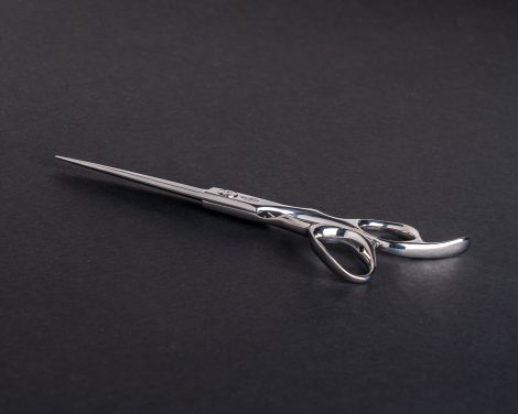Lux hairdressing scissors, side view