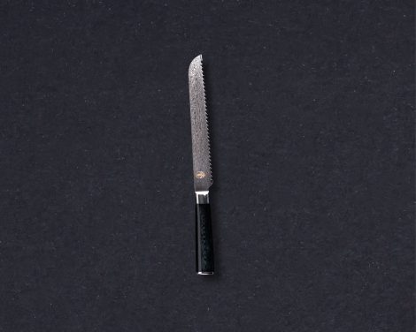 Hasaki Signature Damascus 8″ Bread Knife